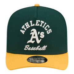 MLB Athletics New Era Arched A-Frame 9FIFTY Adjustable Hat