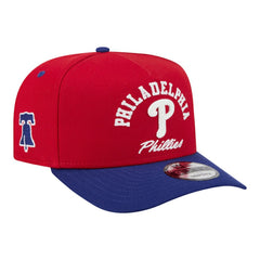 MLB Philadelphia Phillies New Era Arched A-Frame 9FIFTY Adjustable Hat