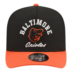 MLB Baltimore Orioles New Era Arched A-Frame 9FIFTY Adjustable Hat