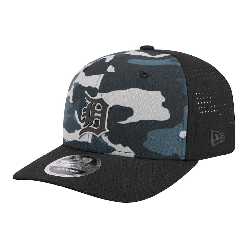 MLB Detroit Tigers New Era Tonal Camo 9SEVENTY Stretch-Snap Hat