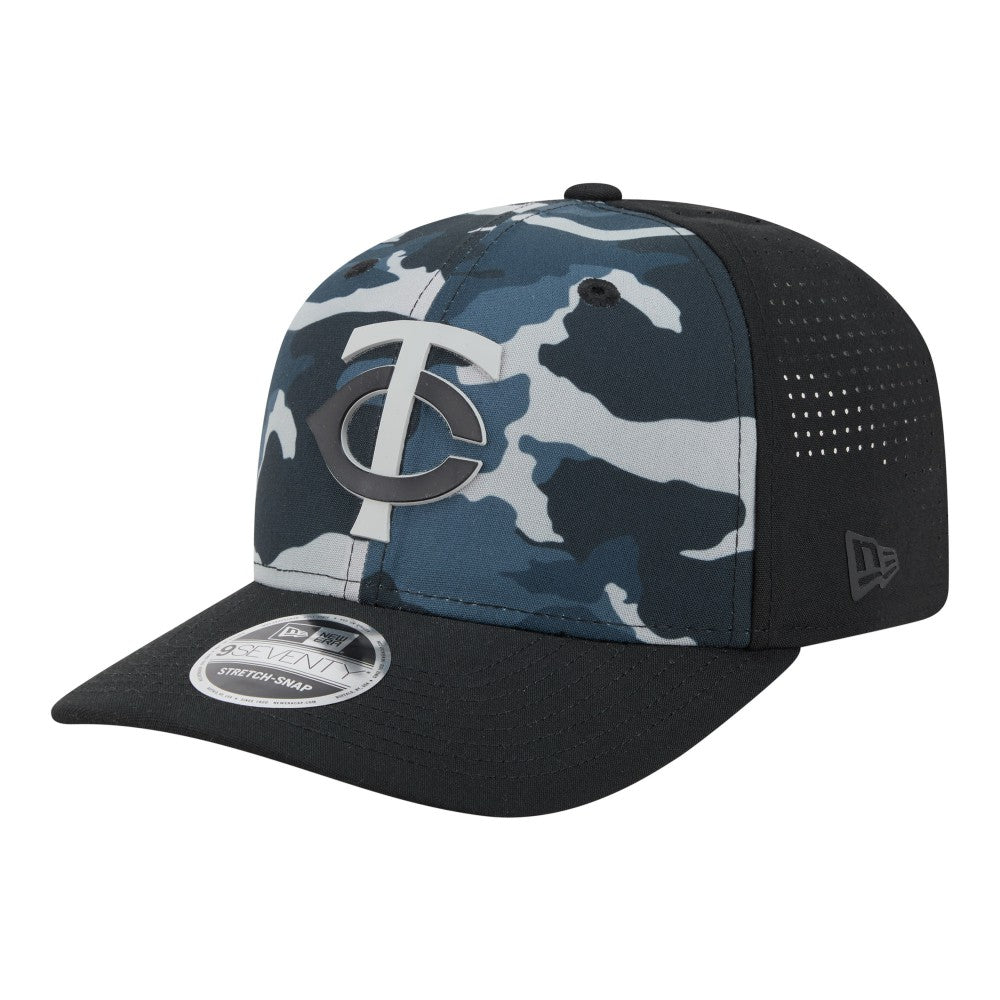 MLB Minnesota Twins New Era Tonal Camo 9SEVENTY Stretch-Snap Hat