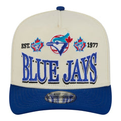 MLB Toronto Blue Jays New Era Throwback Tri-Hit A-Frame 9FIFTY Adjustable Hat