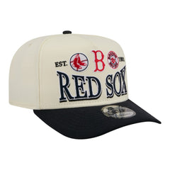 MLB Boston Red Sox New Era Throwback Tri-Hit A-Frame 9FIFTY Adjustable Hat