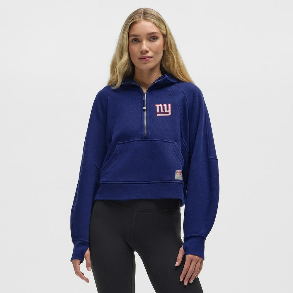 lululemon Women's Scuba Oversized Half-Zip Hoodie - New York Giants