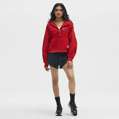 lululemon Women's Scuba Oversized Half-Zip Hoodie - Atlanta Falcons