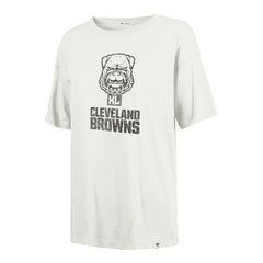 '47 Women's Dawg Pound XL Premier Sadie Oversized T-Shirt - Cleveland Browns
