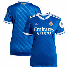 Real Madrid Women's 2025/26 Third Replica Jersey - Adidas Blue