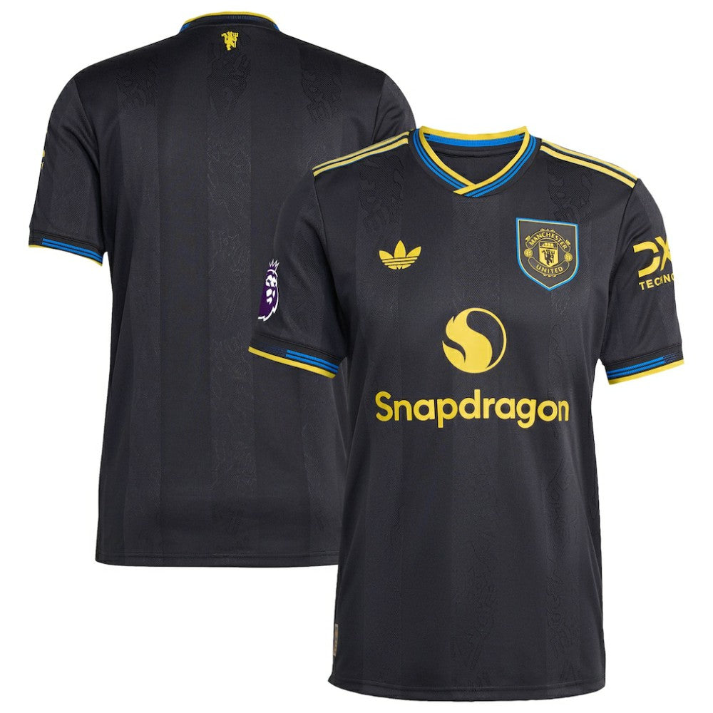 Manchester United 2025/26 Third Jersey - Adidas Black