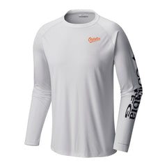 MLB Baltimore Orioles Columbia Terminal Tackle Long Sleeve Shirt