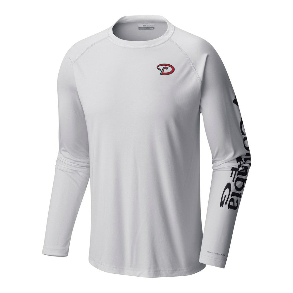MLB Arizona Diamondbacks Columbia Terminal Tackle Long Sleeve Shirt