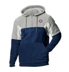 MLB Washington Nationals Columbia Men's Lodge Fleece Quarter-Zip Hoodie