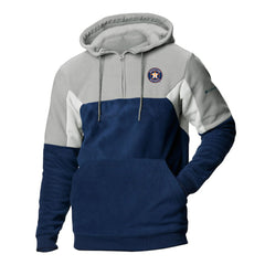 MLB Houston Astros Columbia Men's Lodge Fleece Quarter-Zip Hoodie