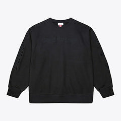 NHL Black Detroit Red Wings Mitchell & Ness Phantom Fleece Crew Neck Sweatshirt