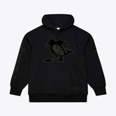 NHL Black Pittsburgh Penguins Mitchell & Ness Phantom Fleece Hoodie