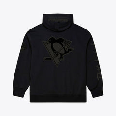 NHL Black Pittsburgh Penguins Mitchell & Ness Phantom Fleece Hoodie