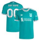 Liverpool 2025/26 Third Custom Jersey - Adidas Green
