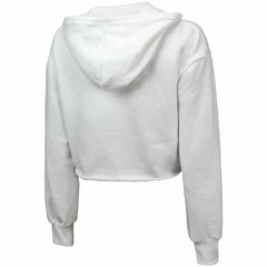 MLB San Diego Padres Majestic Threads Women's Cropped Have A Field Day Tri-Blend Hoodie