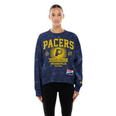 NBA Indiana Pacers Women's Throwback Collection Mineral Wash Crewneck Sweatshirt
