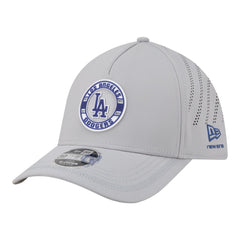 MLB Los Angeles Dodgers New Era Patch 39THIRTY A-Frame M-Crown Perforated Flex Hat