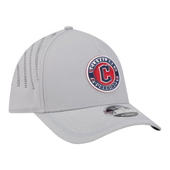 MLB Cleveland Guardians New Era Patch 39THIRTY A-Frame M-Crown Perforated Flex Hat