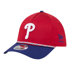 MLB Philadelphia Phillies New Era Rope M-Crown A-Frame 39THIRTY Flex Hat