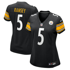 Jalen Ramsey Women's Team Game Jersey - Pittsburgh Steelers