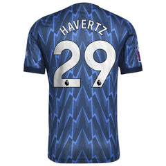 Kai Havertz Arsenal 2025/26 Away Player Jersey - Adidas Blue