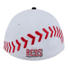 MLB Cincinnati Reds New Era Youth Baseball 39THIRTY M-Crown Flex Hat