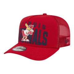 MLB St. Louis Cardinals New Era Youth Logo Fade A-Frame 9FIFTY Snapback Hat
