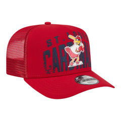 MLB St. Louis Cardinals New Era Youth Logo Fade A-Frame 9FIFTY Snapback Hat