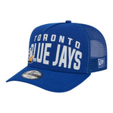 MLB Toronto Blue Jays New Era Youth Logo Fade A-Frame 9FIFTY Snapback Hat