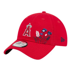 MLB Los Angeles Angels New Era Women's Wildflower Casual Classic Adjustable Hat