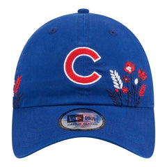MLB Chicago Cubs New Era Women's Wildflower Casual Classic Adjustable Hat