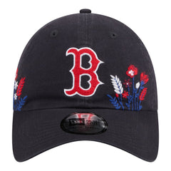 MLB Boston Red Sox New Era Women's Wildflower Casual Classic Adjustable Hat