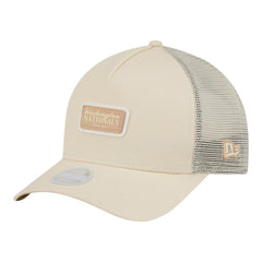 MLB Washington Nationals New Era Women's Tonal Patch 9FORTY M-Crown A-Frame Trucker Adjustable Hat