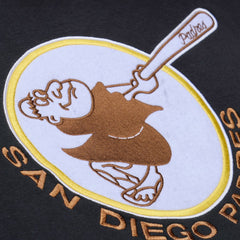 MLB San Diego Padres Mitchell & Ness Phantom Fleece Hoodie