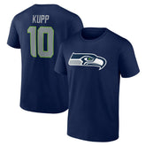 Cooper Kupp Icon Name & Number T-Shirt - Seattle Seahawks