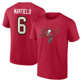 Baker Mayfield Icon Name & Number T-Shirt - Tampa Bay Buccaneers
