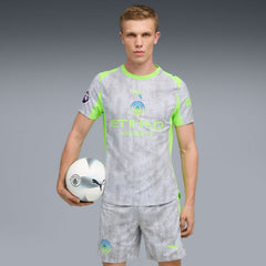 Manchester City 2025/26 Third Jersey - Puma Green/Neon Green
