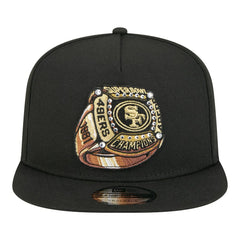 Super Bowl Ring 9FIFTY A-Frame Adjustable Hat - San Francisco 49ers