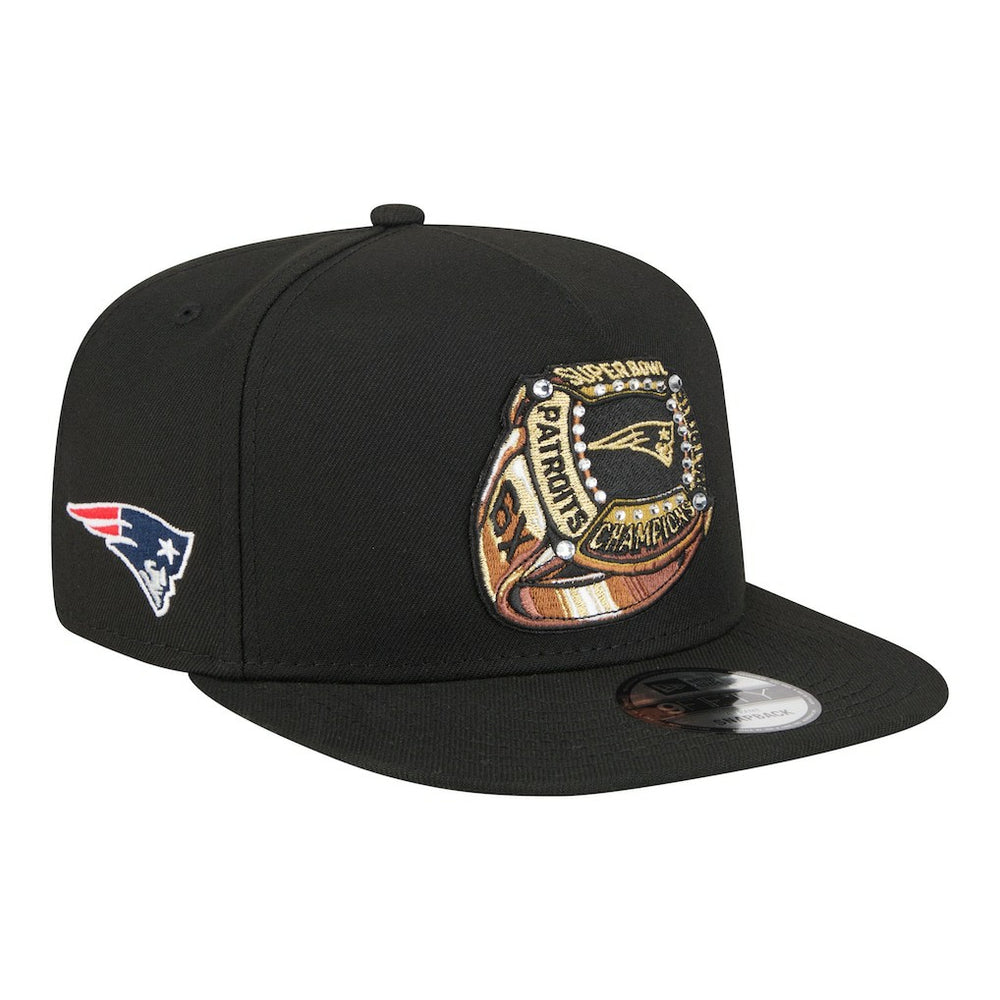 Super Bowl Ring 9FIFTY A-Frame Adjustable Hat - New England Patriots