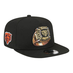 Super Bowl Ring 9FIFTY A-Frame Adjustable Hat - Chicago Bears