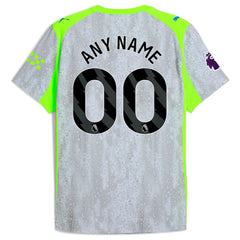 Manchester City 2025/26 Third Custom Jersey - Puma Green/Neon Green