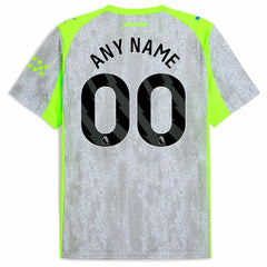 Manchester City 2025/26 Third Replica Custom Jersey - Puma Green/Neon Green