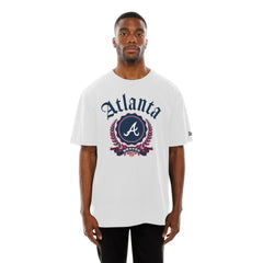 MLB Atlanta Braves New Era Fleur Domestic T-Shirt