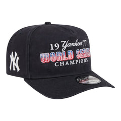 MLB New York Yankees New Era 1977 World Series Champions Throwback 9FIFTY A-Frame Snapback Hat