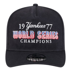 MLB New York Yankees New Era 1977 World Series Champions Throwback 9FIFTY A-Frame Snapback Hat