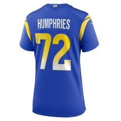 D.J. Humphries Women's Team Game Jersey - Los Angeles Rams