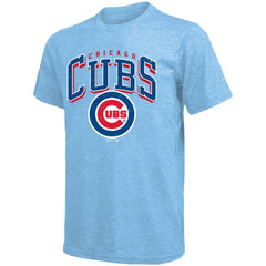 MLB Pete Crow-Armstrong Chicago Cubs Majestic Threads Triblend Name & Number T-Shirt