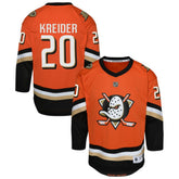 NHL Orange Chris Kreider Anaheim Ducks Outerstuff Youth Home Replica Jersey